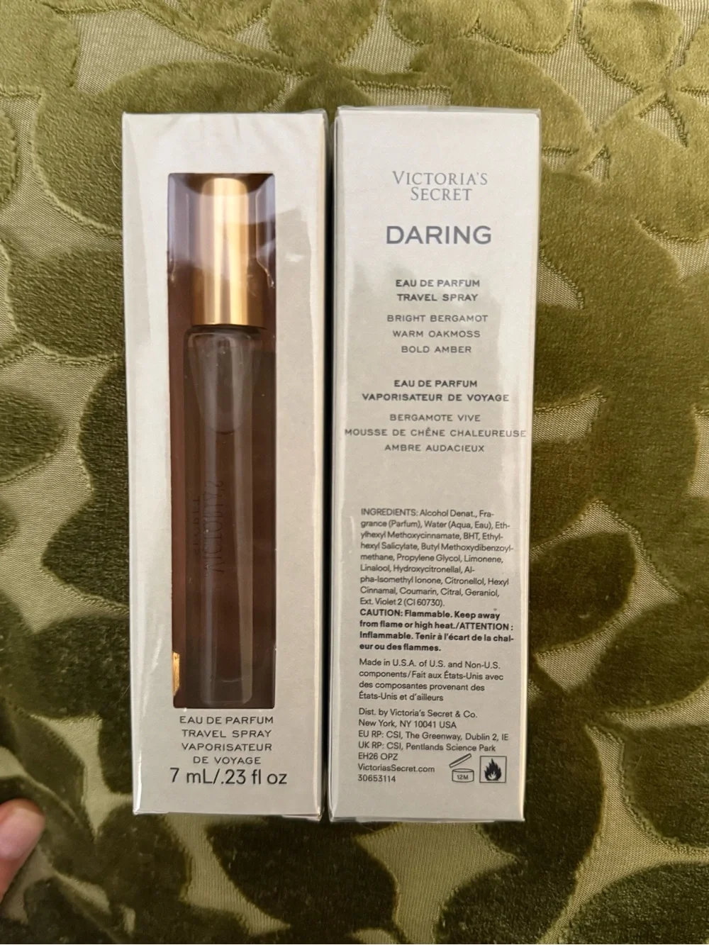 2/ NIB Victoria's Secret “Daring” Travel Parfume Spray 🌿